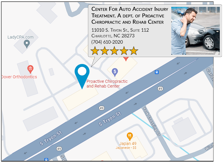 Center For Auto Accident Injury Treatment's location on google map